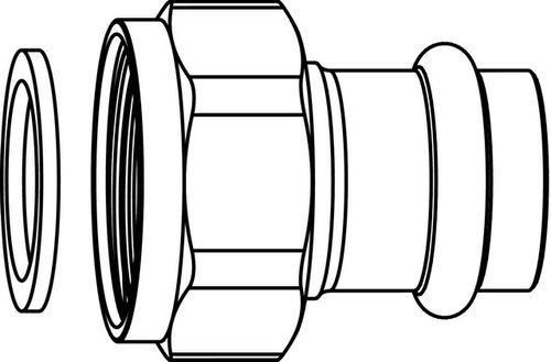 IMI-Hydronic-Engineering-IMI-HEIMEIER-Verschraubung-mit-Pressnippel-Rotguss-15-mm-fuer-DN-15-flachdichtend-0675-15-356 gallery number 1